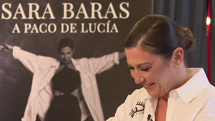 Telediario 1 - Sara Baras homenajea a Paco de Lucía