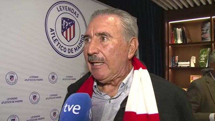 Telediario 1 - Rubén 'Ratón' Ayala: "Veo al Atlético fuerte"