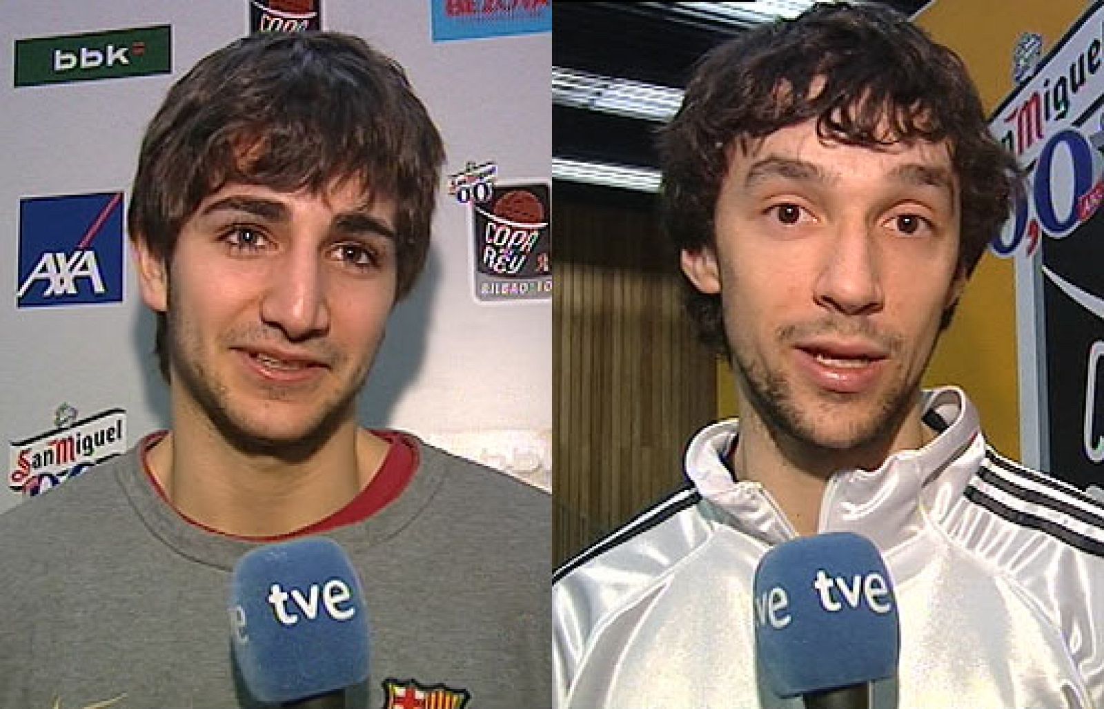 Ricky Rubio y Sergio Llull, se cruzan preguntas y mensajes.