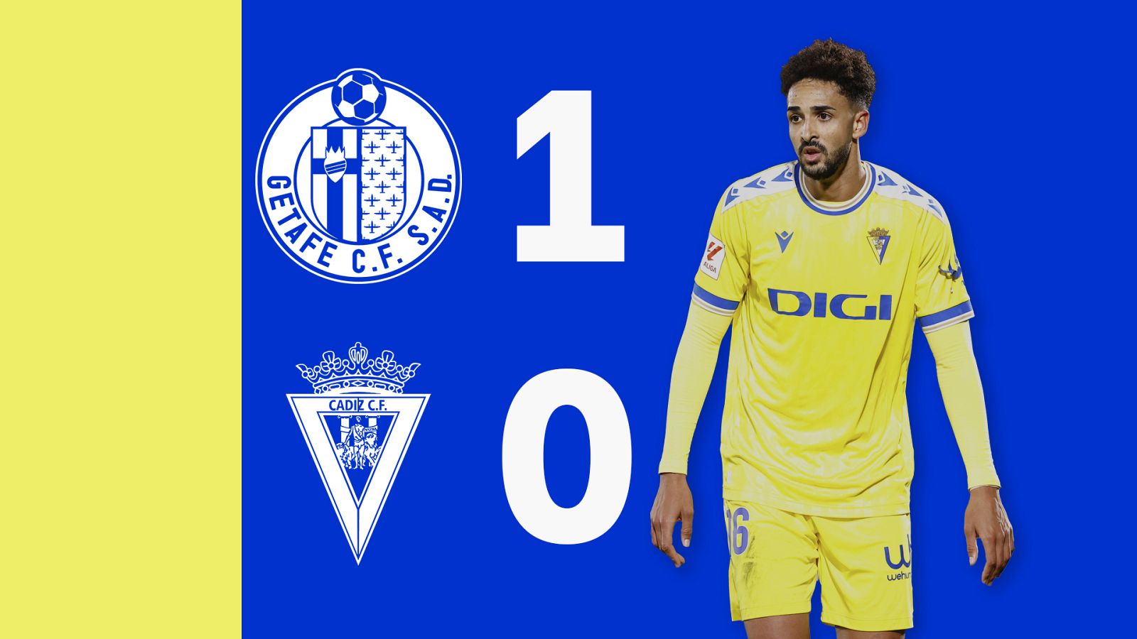 Getafe 1 - Cádiz CF 0 - Ver ahora