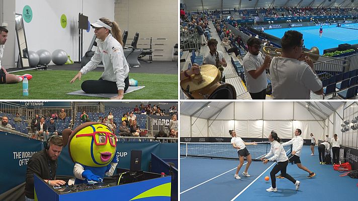Telediario 2 - La trastienda de la Billie Jean King Cup en Sevilla