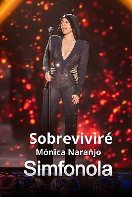 Simfonola - MÓNICA NARANJO Sobreviviré (Benidorm Fest, 2023)