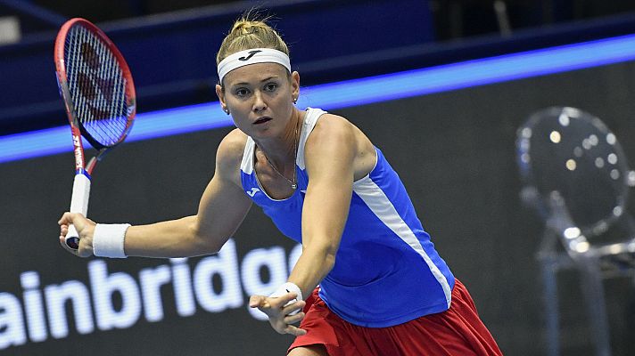 Tenis - Billie Jean King Cup: Suiza - Rep.Checa, 2º individual