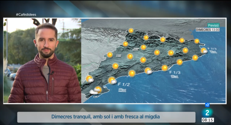 El temps - Sol i fresca abans d'un petit i breu canvi de temps