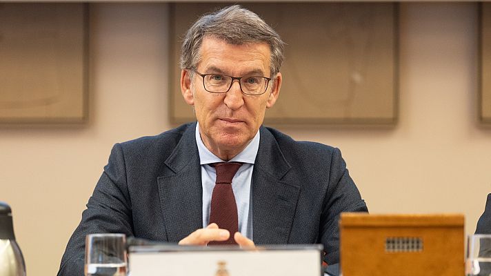 Informativo 24h - Feijóo, ante los disturbios frente a la sede del PSOE: "La violencia no tiene cabida en la democracia y debe rechazarse siempre"