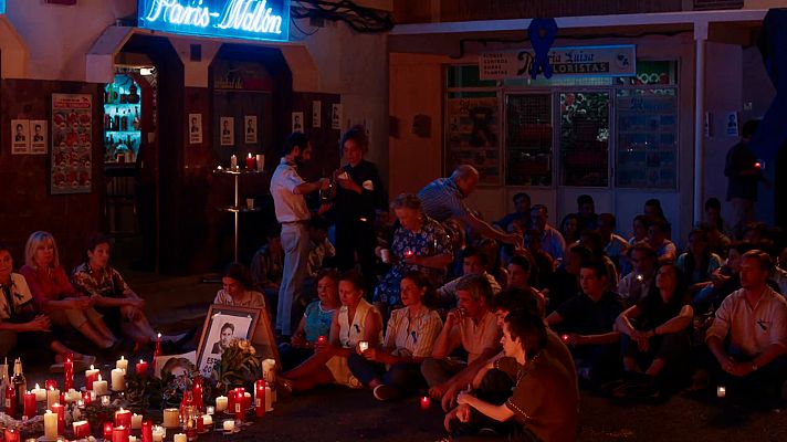 Cuéntame cómo pasó - Manifestación y vigilia por Miguel Ángel Blanco