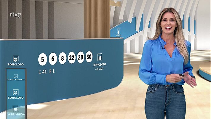 Loterías - Sorteo de la Bonoloto del 08/11/2023