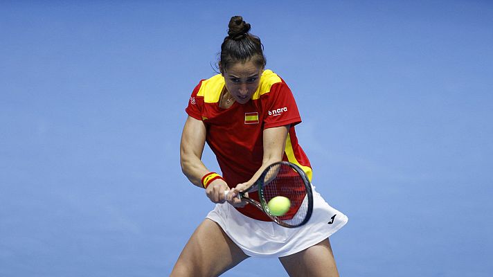 Tenis - Billie Jean King Cup: España - Canadá, 2º partido individual