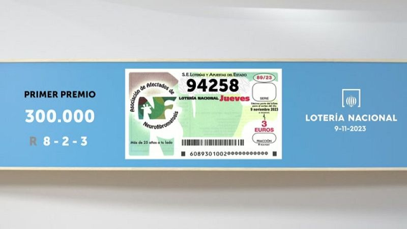 Sorteo de la Lotería Nacional del 09/11/2023 - Ver ahora