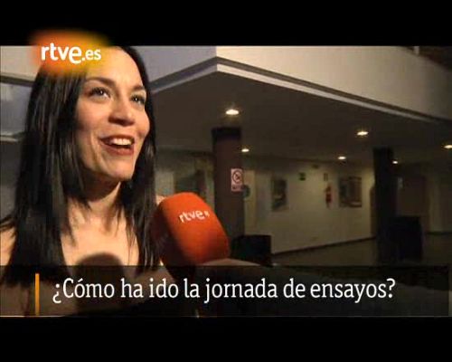 Eurovisión - Ainhoa detalla los ensayos