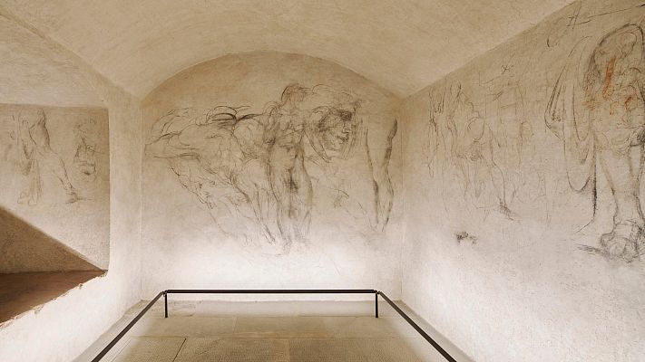 Telediario 1 - El refugio oculto de Miguel Ángel