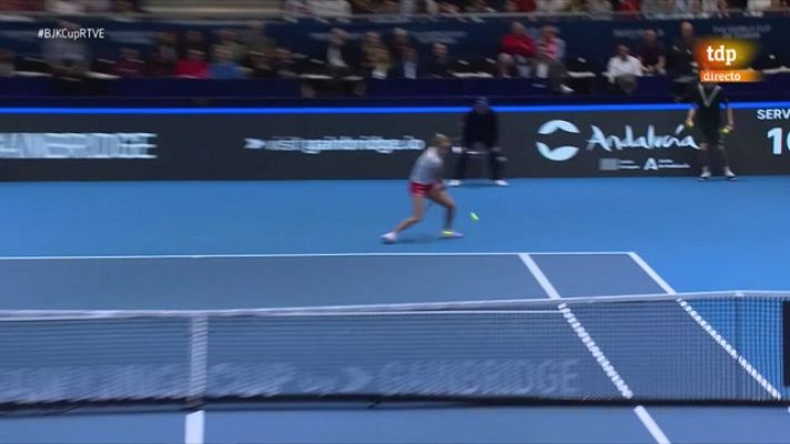  - El insólito punto de break que le dió medio partido a Masarova