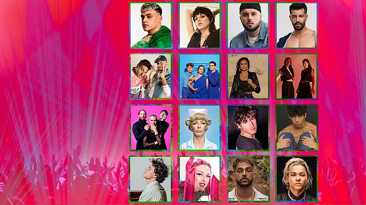 Benidorm Fest - Estos son los 16 participantes del Benidorm Fest 2024