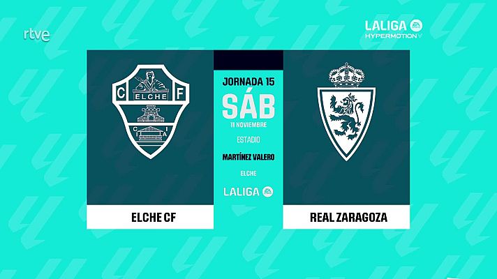 Resúmenes de LaLiga - Elche - Real Zaragoza: resumen del partido de la 15ª jornada