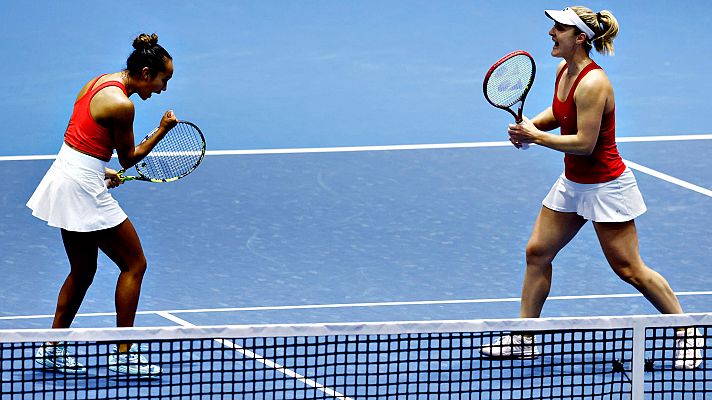 Tenis - Billie Jean King Cup: Canadá se impone en el tie break del segundo set