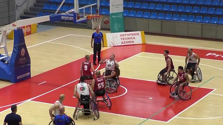 Baloncesto en silla de ruedas - Liga División Honor 6ª jornada: UCAM Murcia-Bidaideak Bilbao