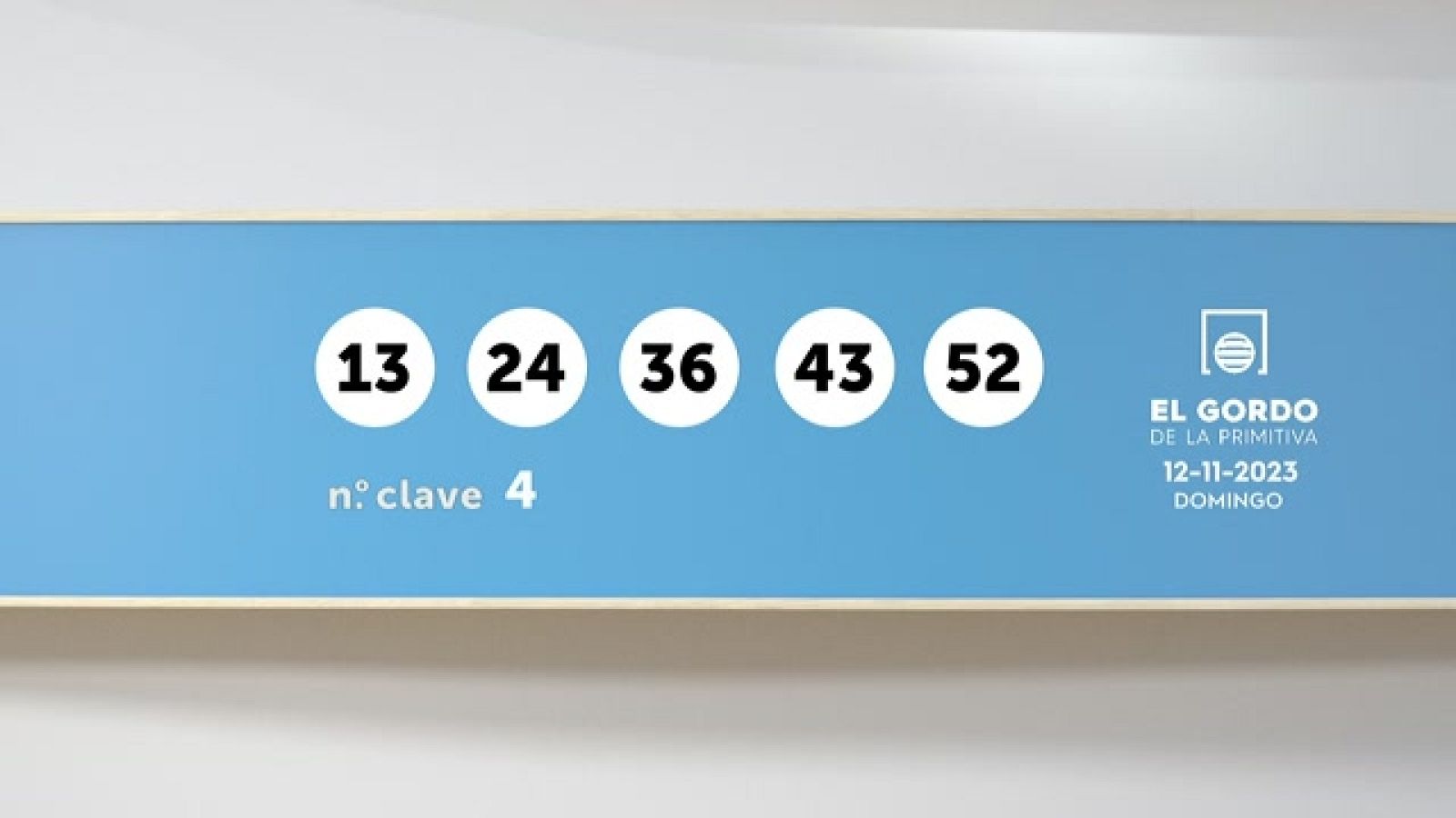 Sorteo de la Lotería Gordo de la Primitiva del 12/11/2023 - Ver ahora