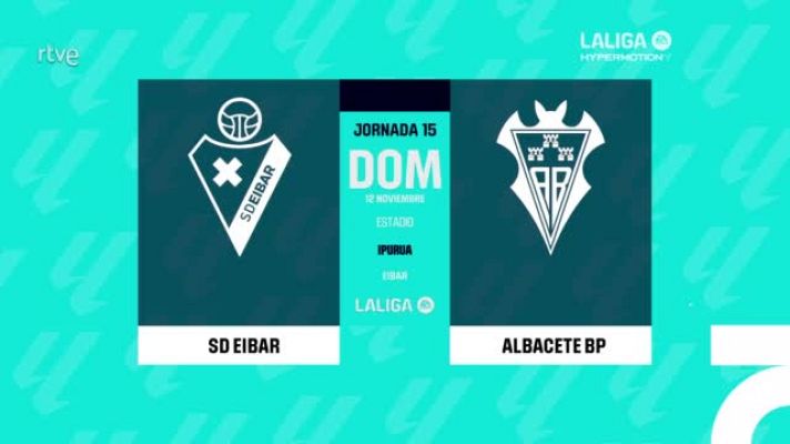 Resúmenes de LaLiga - Eibar - Albacete: resumen del partido de la 15ª jornada