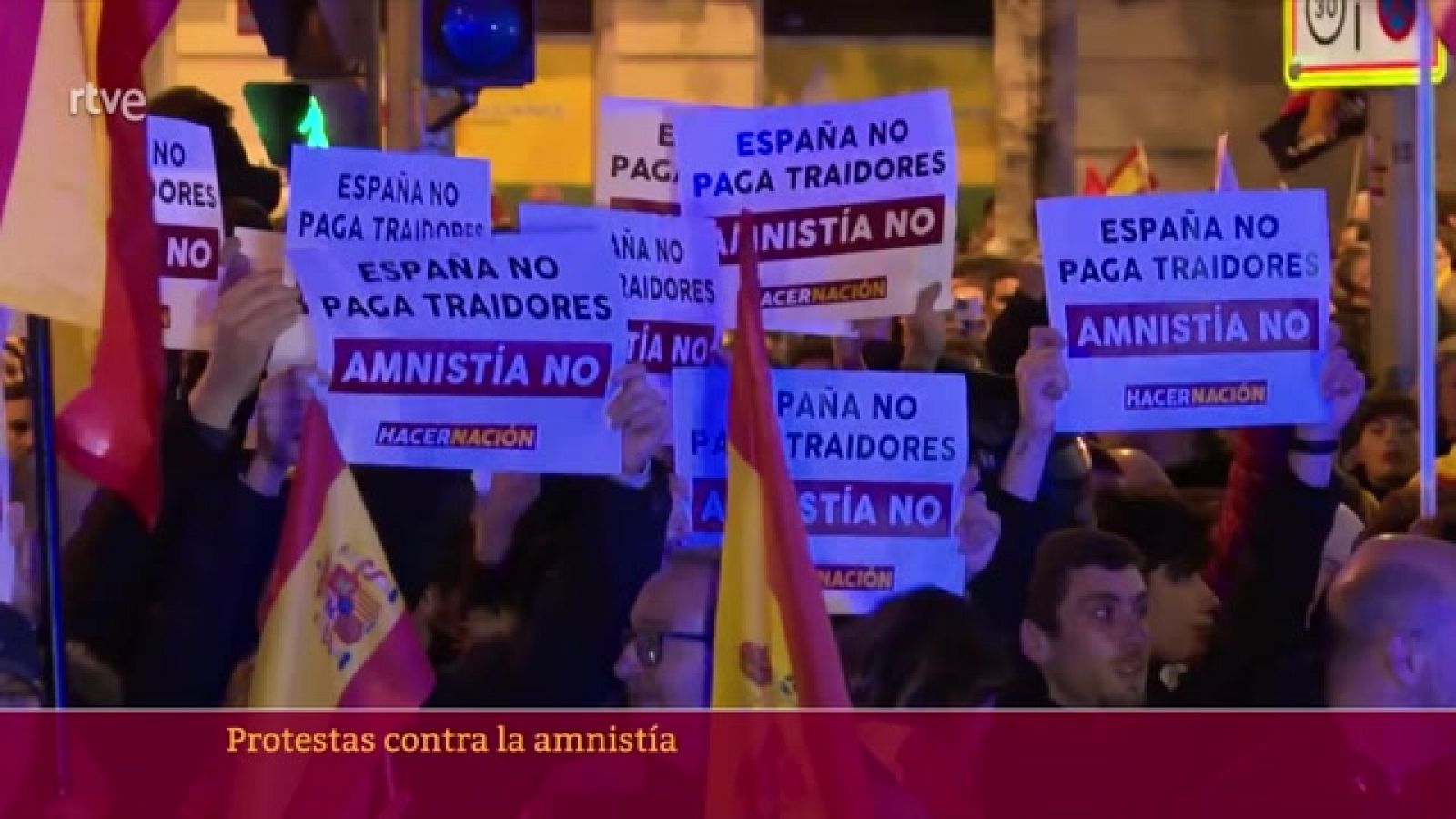 Parlamento - El foco parlamentario - Protestas contra la amnistía - 11/11/2023
