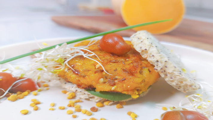 Saber vivir - Receta de temporada de otoño: hamburguesa de calabaza