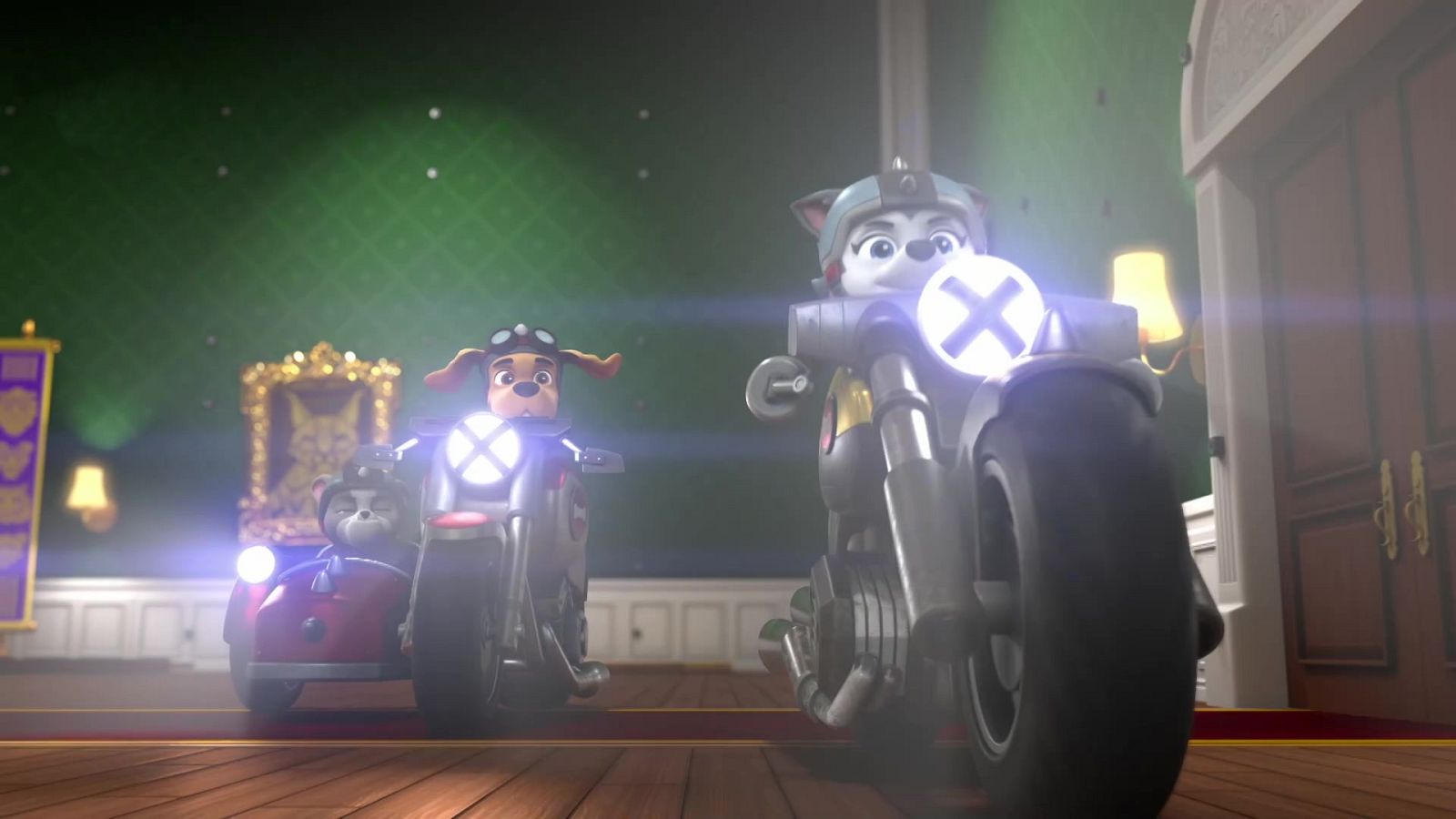 Rescate con la tropa Miau: La máscara dorada del león - La patrulla canina | Ver