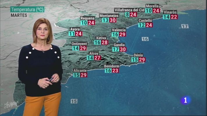 L'informatiu - Comunitat Valenciana - El tiempo en la Comunitat Valenciana - 14/11/23