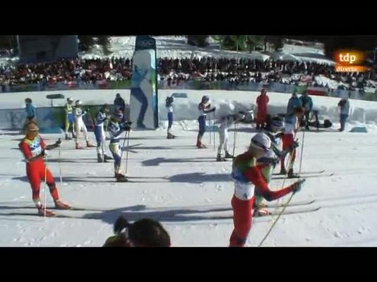  - Esquí de fondo. Persecución 15km (f