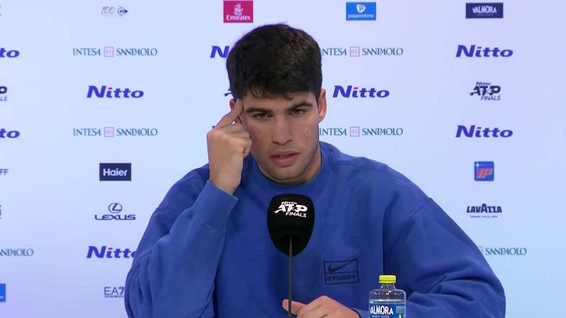 Carlos Alcaraz: "Tengo que mejorar para llegar a este punto del año en mejores condiciones" | Ver