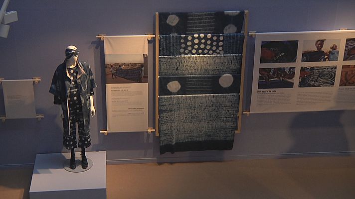 RTVE Igualdad - 'África azul. Historias tejidas en índigo'  en el Museo de Antropología