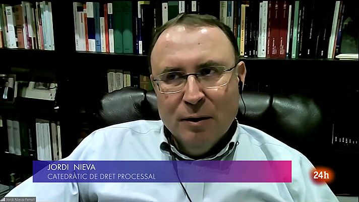 El Vespre - Jordi Nieva, catedràtic de Dret processal, sobre l'amnistia: "Un jutge no es pot pronunciar sobre matèries polítiques"