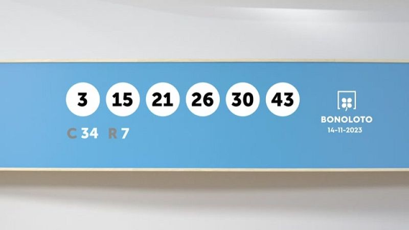 Sorteo de la Lotería Bonoloto y Euromillones del 14/11/2023 - Ver ahora