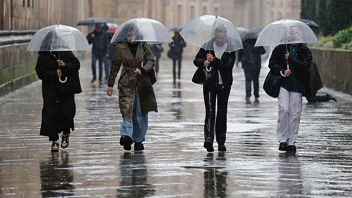El tiempo - Hoy, precipitaciones en el extremo norte y temperaturas prácticamente sin cambios