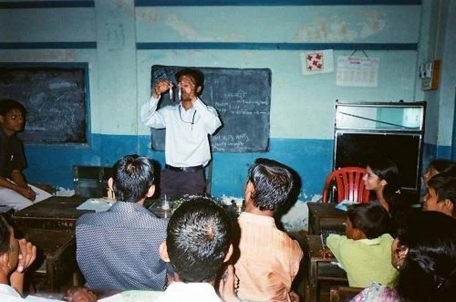 Escuelas nocturnas en la India