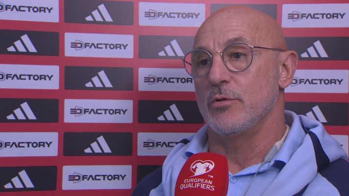 Fútbol - Luis de la Fuente a RTVE: "Queremos estar a la altua de lo que se ns exige, competir para ganarlo todo"