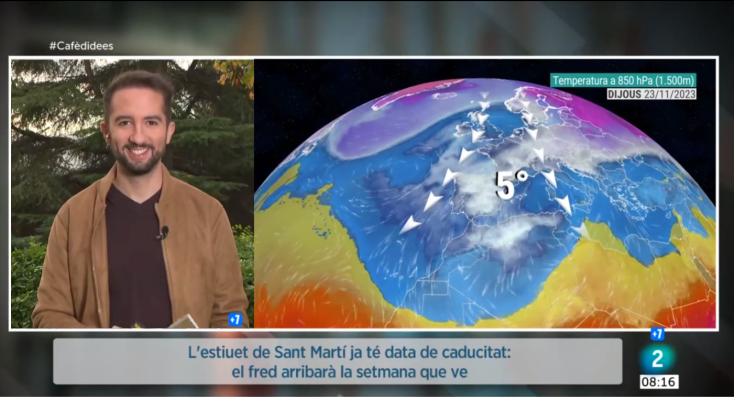 El temps - L'estiuet de Sant Martí té data de caducitat