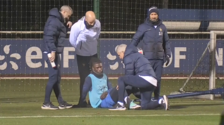 F��tbol - Camavinga, lesionado en el entrenamiento de la selección francesa