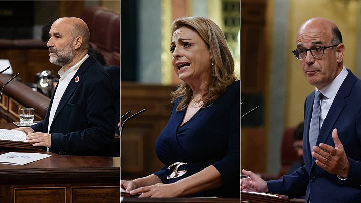 Especiales informativos - BNG y CC confirman su 'sí' a Sánchez y UPN su rechazo