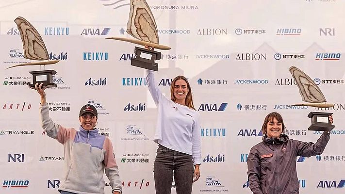 Telediario 1 - Blanca Alabau, campeona del mundo de Slalom de la PWA