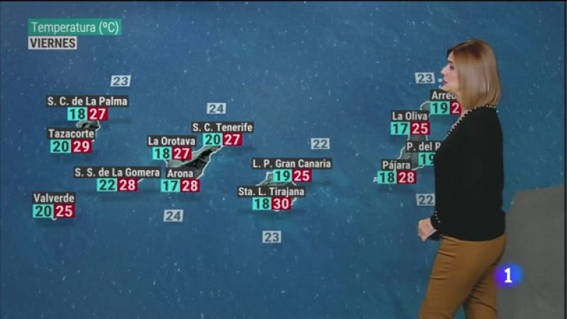 El tiempo en Canarias - 16/11/2023