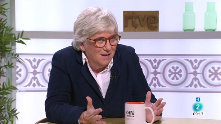 Cafè d'idees - Clara Ponsatí admet el "trencament polític" amb Carles Puigd
