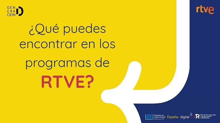  - ¿Qué puedes encontrar en los programas de RTVE?