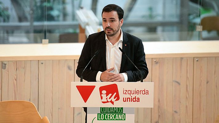 Telediario 1 - Alberto Garzón se despide de la política: la carrera precoz de indignado del 15M al Consejo de Ministros