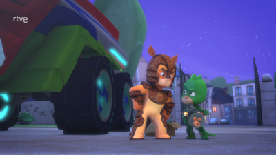 Gekko contra armavillano - PJ Masks | Ver