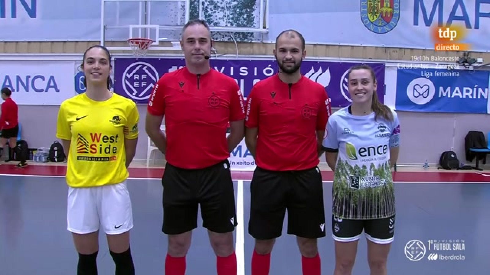 Fútbol Sala - Primera División Femenina. 10ª jornada: Ence Marín Futsal - AE Les Corts UBAE - ver ahora