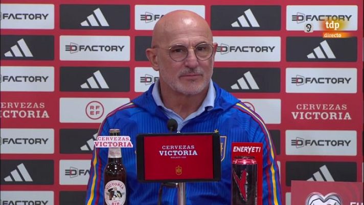 Eurocopa - Rueda de prensa de Luis de La Fuente y de Álvaro Morata