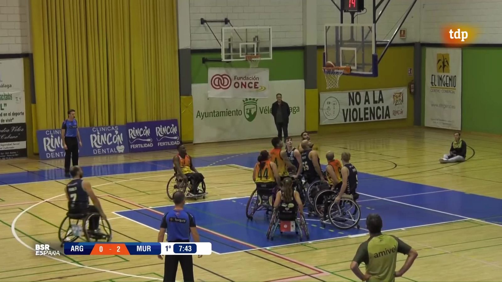 Baloncesto en silla de ruedas - Liga División de Honor 7ª jornada: Amivel Reyes Gutiérrez - UCAM Murcia BSR - ver ahora