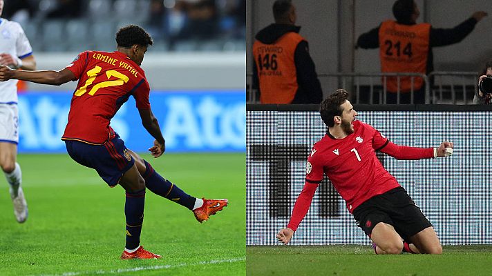 Telediario Fin de Semana - España cierra la fase ante Georgia, que busca la repesca