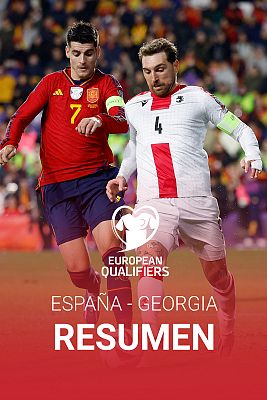 Fútbol - Resumen y goles del España - Georgia, clasificación Eurocopa 2024