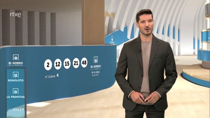 Loterías - Sorteo de la Bonoloto y El Gordo de la Primitiva del 19/11/2023