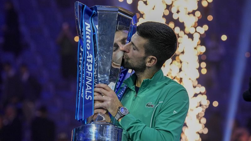 Djokovic gana por séptima vez las ATP Finals | Ver